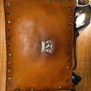 Pratesi Firenze leather clutch